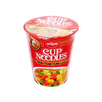 Nissin Thai Tomyum 70g x 24 Cups (Halal)