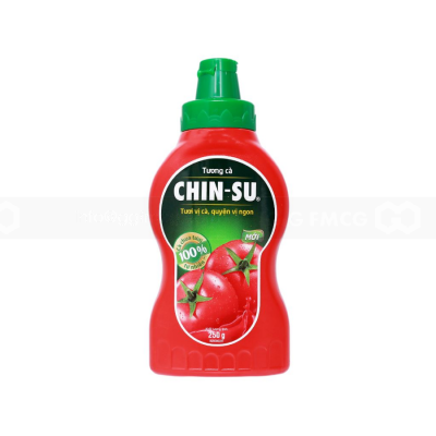 Wholesale Chinsu Tomato Sauce 250g x 24 Bottles