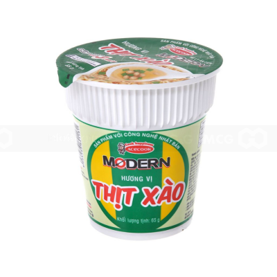Wholesale Acecook Modern Fried Meat Instant Noodle 65g x 24 Cups