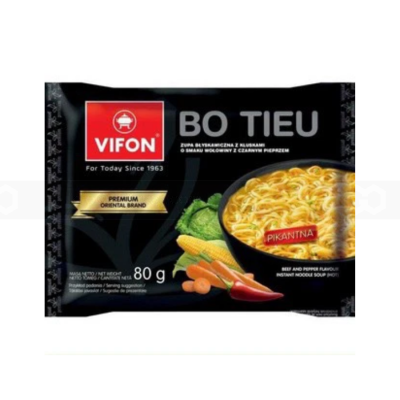 Wholesale Vifon Beef Pepper Flavour Instant Noodle 80g x 20 Bags