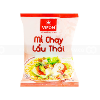 Wholesale Vifon Thai Hot Pot Vegetarian Instant Noodle 65g x 30 bags