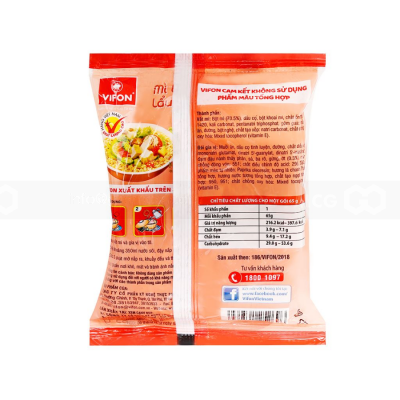 Wholesale Vifon Thai Hot Pot Vegetarian Instant Noodle 65g x 30 bags