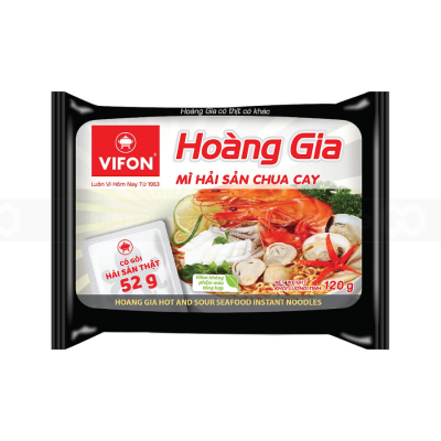 Wholesale Vifon Hoang Gia Seafood 120g x 18 Bags