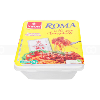 Wholesale Vifon Roma Spaghetti with Real Meat 120g x 18 trays