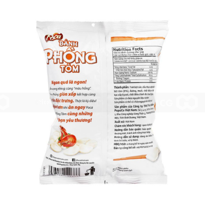Wholesale Poca Partyz Shrimp Chips Snack 31g x 80 Bags