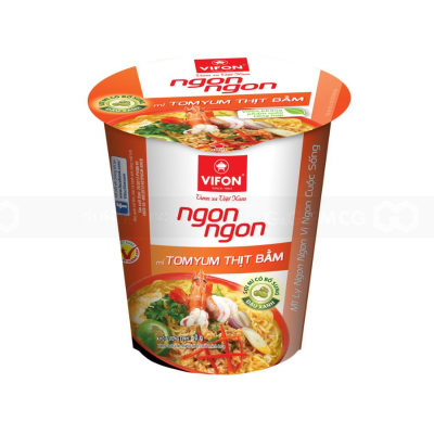 Wholesale Vifon Ngon Ngon Tom Yum 60g x 24 Cups (Halal)
