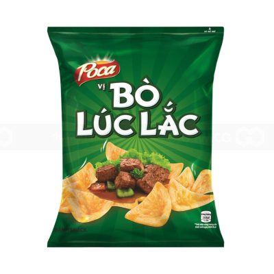 Wholesale Poca Partyz Beef Flavored Snack 37g x 80 Bags
