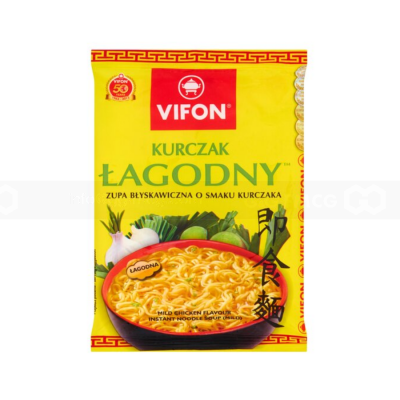 Wholesale Vifon Mild Chicken Flavour Instant Noodle Soup 70g x 24 Bags