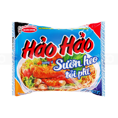 Wholesale Ace Hao Hao Pork Ribs with Fried Garlic 75g x 30 Bags