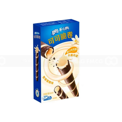 Wholesale Oreo Cocoa Crispy Roll Vanilla Mousse 50g x 24 pcs