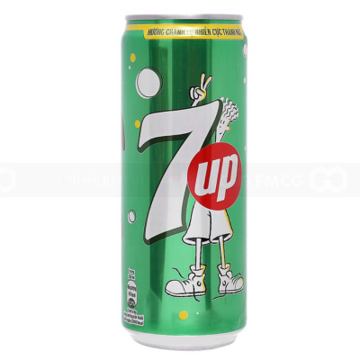 7UP Lime Can 320ml x 24 Cans