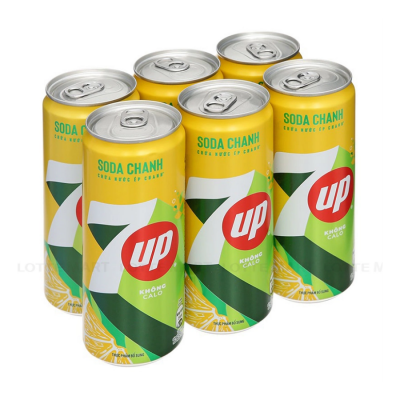 7UP Soda No Calories 320ml x 24 Cans