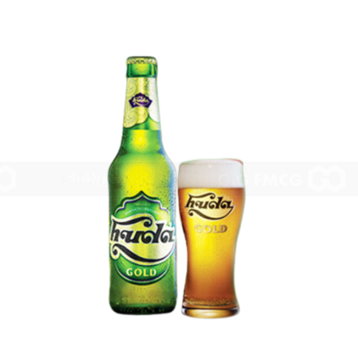 Wholesale Huda Gold Beer 4.7% ABV 330ml Glass Bottles x 24 Bottles 