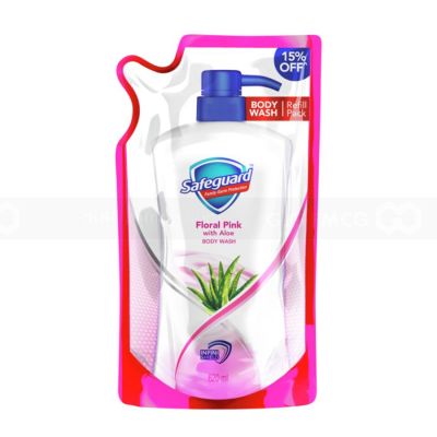 Safeguard Floral Pink Body Wash Refill 620ml