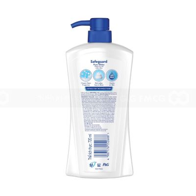 Safeguard Pure White Body Wash 720ml