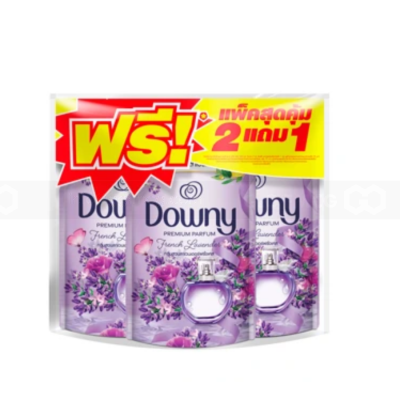 Downy Premium Parfum Concentrated Fabric Softener French Lavender 470ml x 3 bags