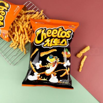 LOTTE Cheetos Spicy 164gr x 12 bags