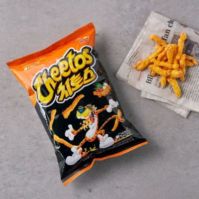 LOTTE Cheetos Spicy 164gr x 12 bags