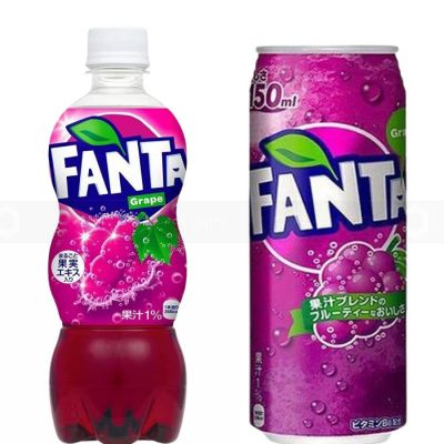 Wholesale FANTA Grape PET 500ml x 24 bottles JP