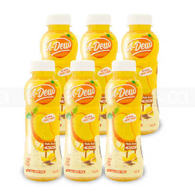 A-Dew Mango Juice Drink With Chia Seeds 450ml x 24 Bottles