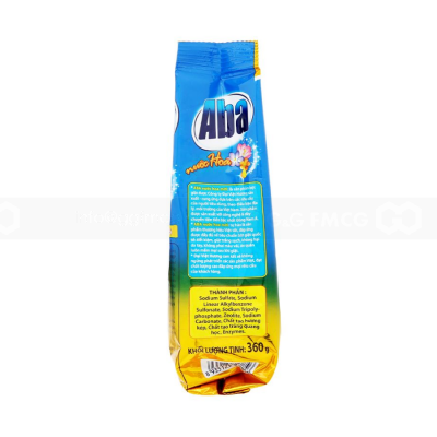Aba Perfume Detergent Powder 360g x 36 Bags