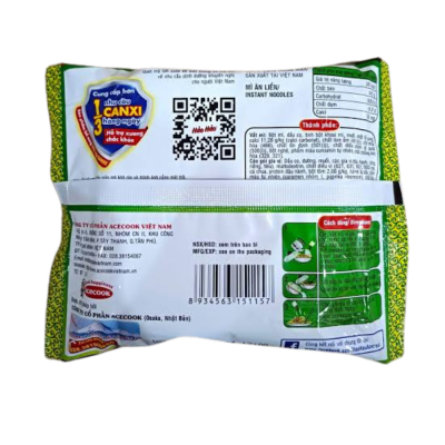 Ace Hao Hao Fried Sweet Sour Shrimp 75g x  30 Bags