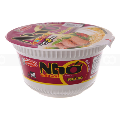 Wholesale Acecook Beef Noodle Soup 73g x 12 Bowls (Halal)