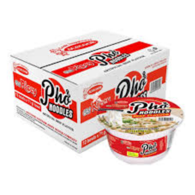 Acecook Beef Noodle Soup 73g x 12 Bowls (Halal)