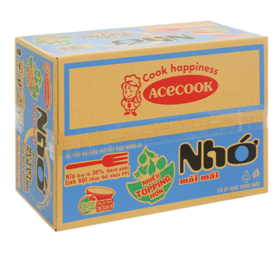 Acecook Nam Vang Clear Rice Noodle Soup 71g x 12 Bowls