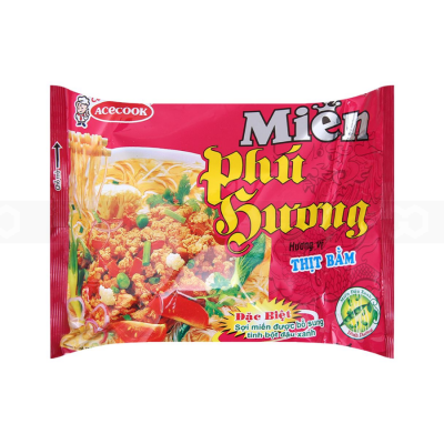 Wholesale Acecook Phu Huong Instant Vermicelli Minced Pork 55g x 24 Bags