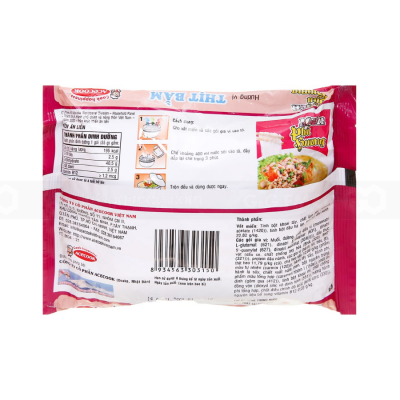 Wholesale Acecook Phu Huong Instant Vermicelli Minced Pork 55g x 24 Bags