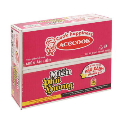 Acecook Phu Huong Instant Vermicelli Minced Pork 55g x 24 Bags