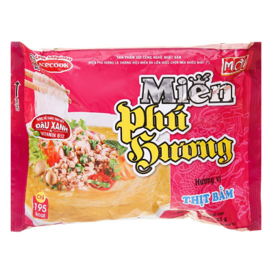 Acecook Phu Huong Instant Vermicelli Minced Pork 55g x 24 Bags
