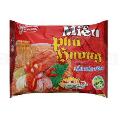 Wholesale Acecook Phu Huong Instant Vermicelli Thai Hotpot 60g x 24 Bags
