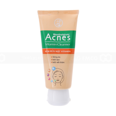 Acnes Medicated Vitamin Cleanser Creamy Wash 100g