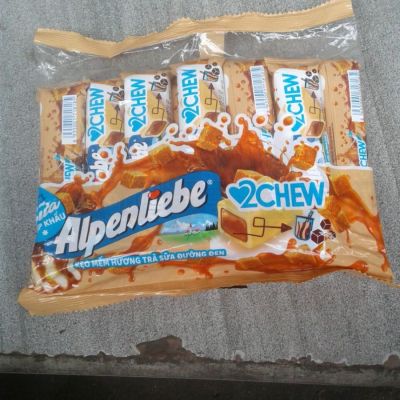 Wholesale Alpenliebe 2 Chew Black Sugar Milk Tea 24.5g