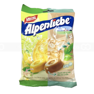 Alpenliebe Grapefruit Honey Tea And Milk Tea 220.5g x 24 Bags