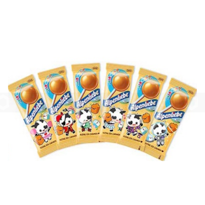 Wholesale Alpenliebe Lollipop Caramel 390g (10g x 39 Sticks) x 20 Bags