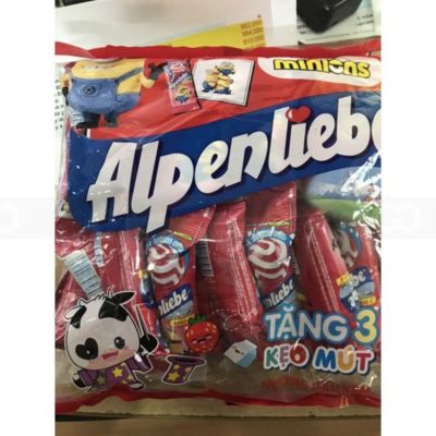 Wholesale Alpenliebe Lollipop Lychee 390g (10g x 39 Stick) x 20 Bags