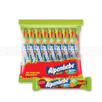 Alpenliebe Mango Flavor With Chili Salt 28.8g x 16 Rolls x 24 Pouches