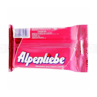 Alpenliebe Strawberry 96g(32g x 3 Rolls) x 70 Bags