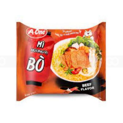 Wholesale Aone Instant Noodle Beef Flavor 85g