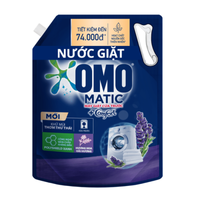 OMO Matic Comfor Deodorant Front Load 3.6kg x 4 bags
