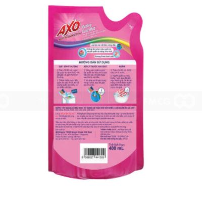 Axo Bleach Colored Clothes 1.2L x 8 bags