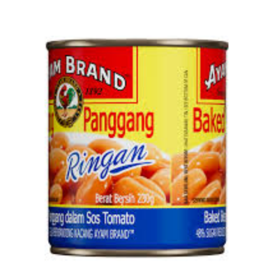 Ayam Beans with Tomato Sauce 230g x 48 Cans