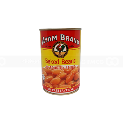 Ayam Beans with Tomato Sauce 425g x 48 Cans