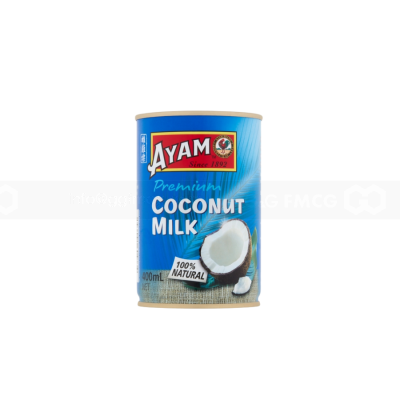 Ayam Pure Coconut Milk 400ml x 12 Cans