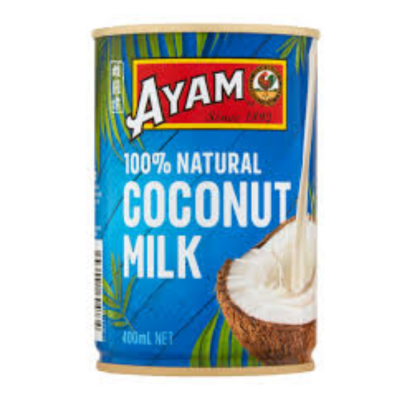 Ayam Pure Coconut Milk 400ml x 12 Cans