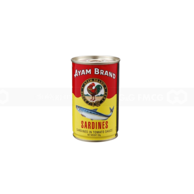 Ayam Sardines In Tomato Sauce 155G X 100 Cans