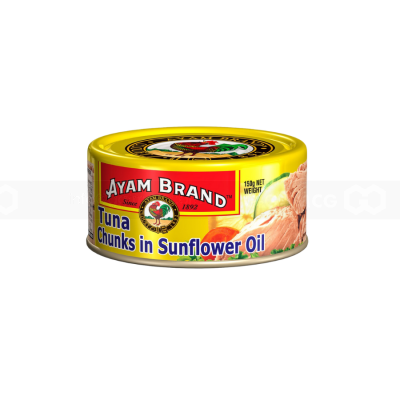 Ayam Tuna Chunks In Sunflower Oil 150G X 24 Cans